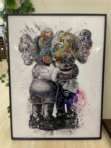 水晶絵　クリスタル　ベア　くま　クマ　水晶　アートパネル　立体　絵画　額縁　額絵 水晶絵 クリスタル ベア くま クマ 水晶 アートパネル 立体 絵画